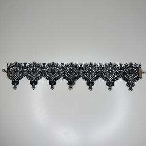 Black Lace Choker Necklace